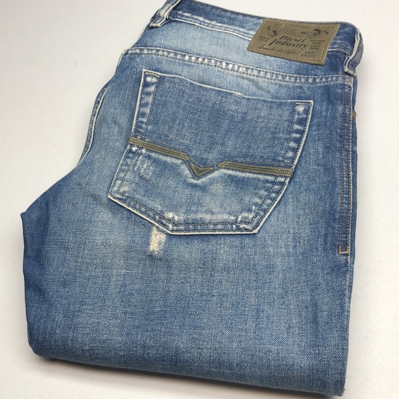 Diesel Jeans Vintage Mens Diesel Zathan Bootcut Jeans 33x32 Made In